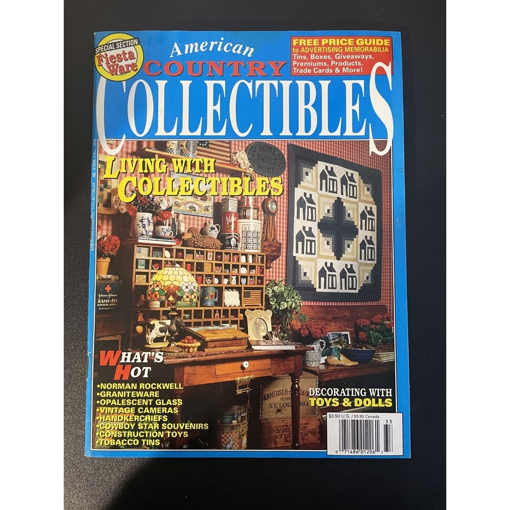 American Country Collectibles Magazine-Decorate with your Collections!